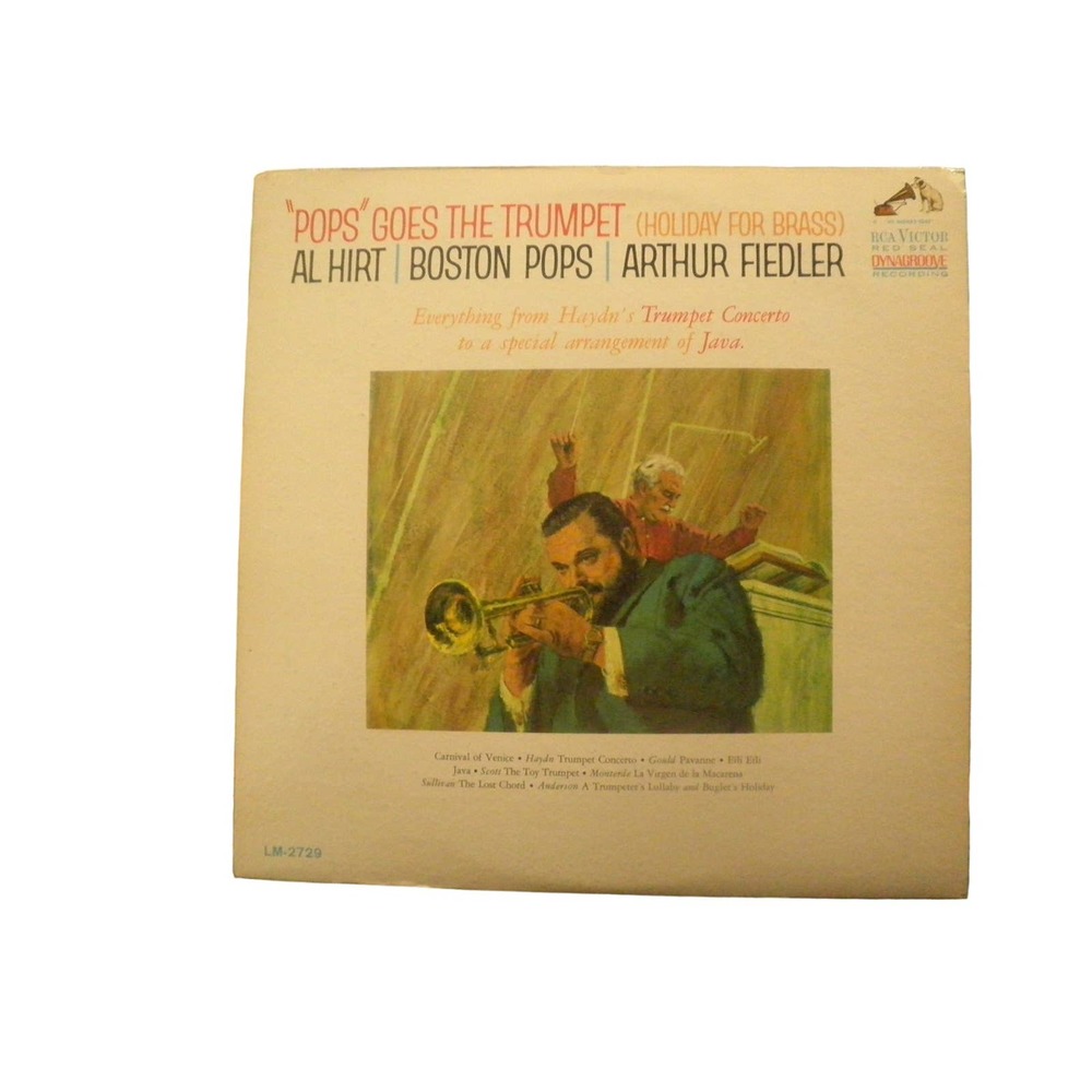 Al Hirt & Arthur Fiedler: "Pops" Goes The Trumpet,  Vintage 1964 LP
